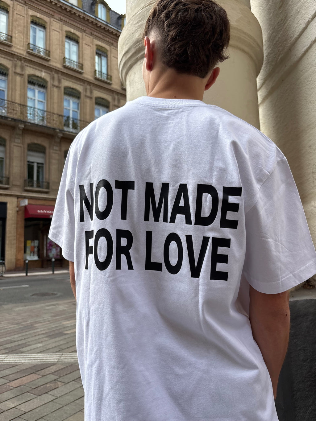 TEE NOT FOR LOVE WHITE