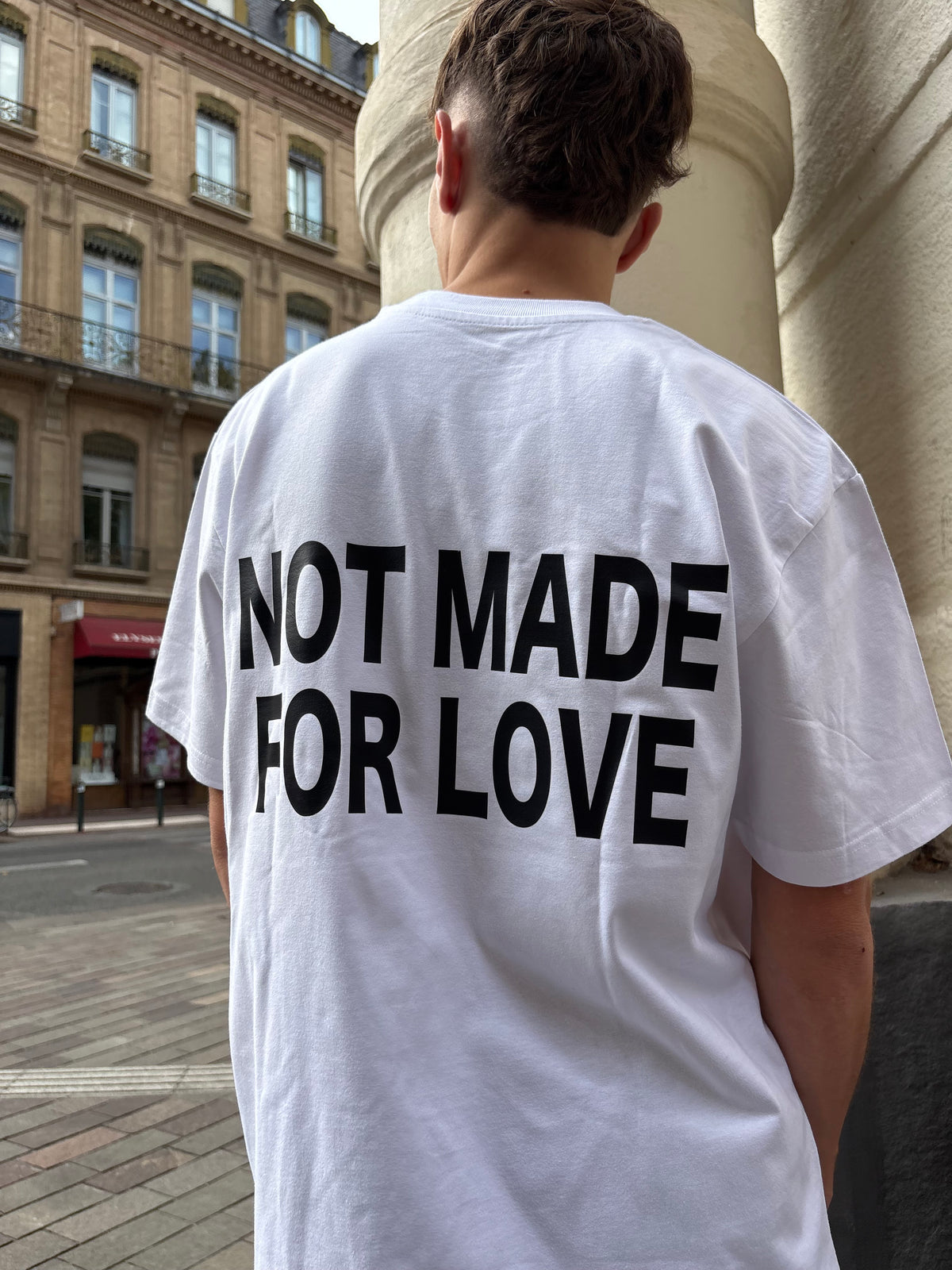 TEE NOT FOR LOVE WHITE