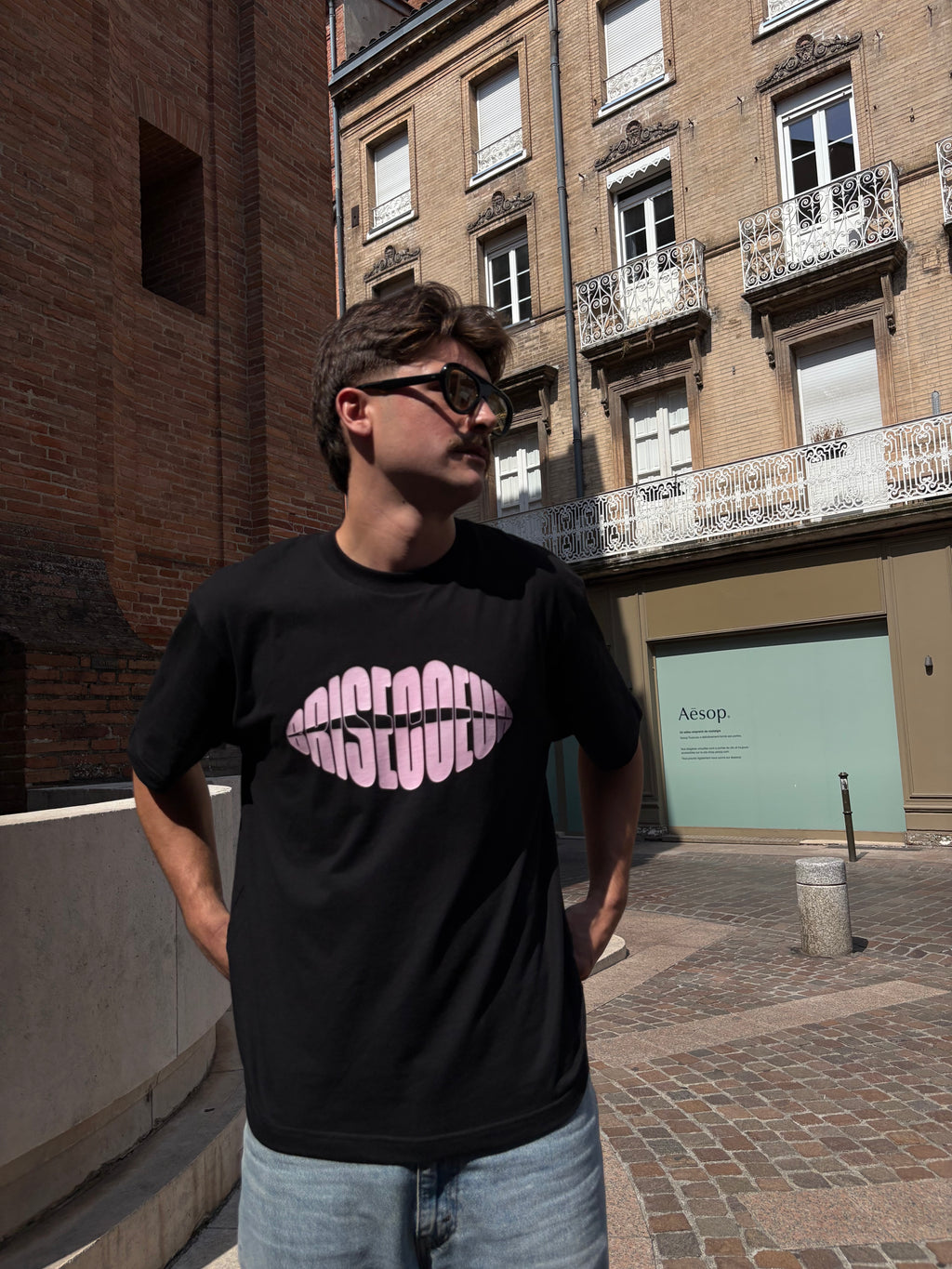 TEE KISS PINK