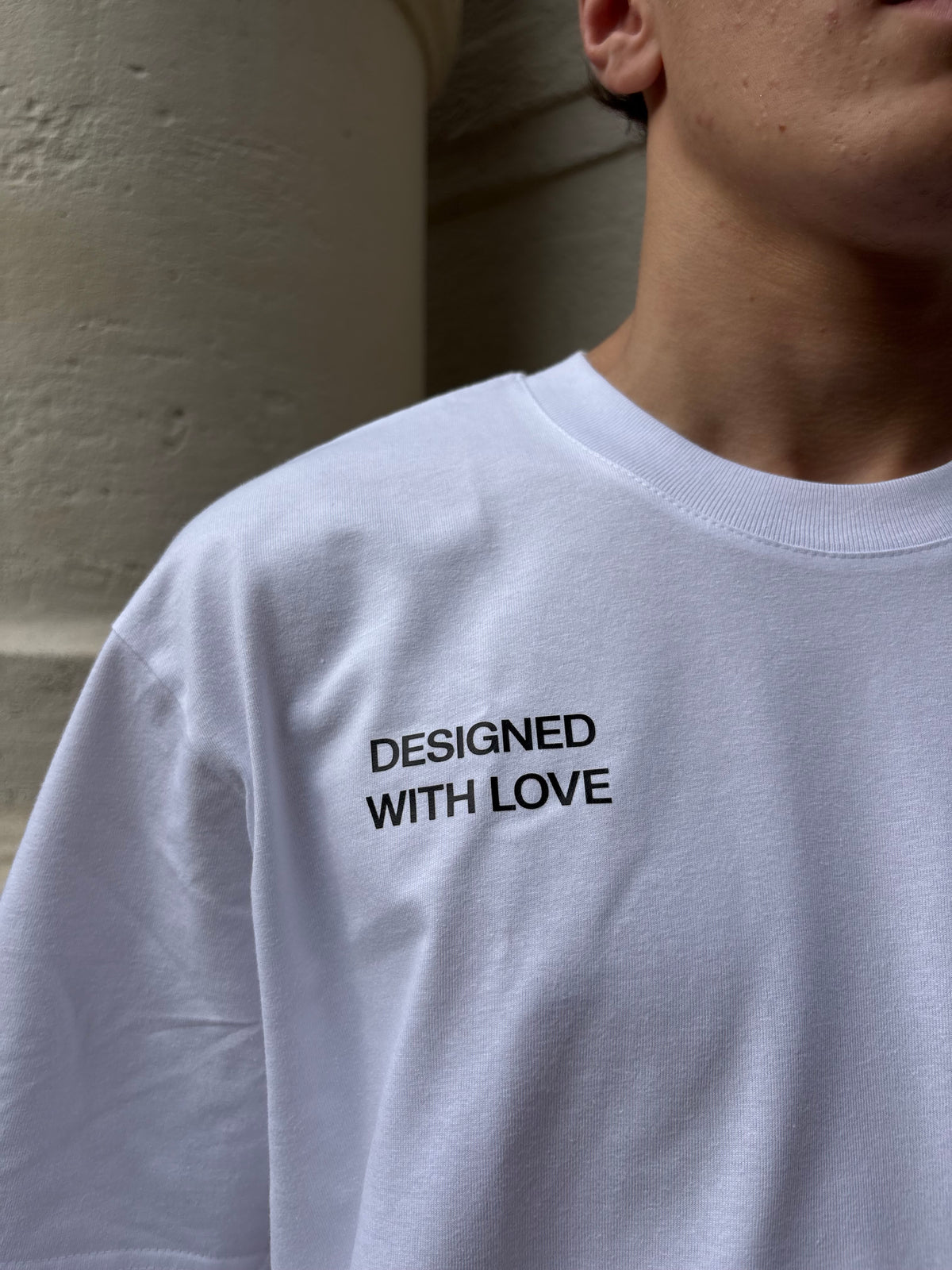 TEE NOT FOR LOVE WHITE