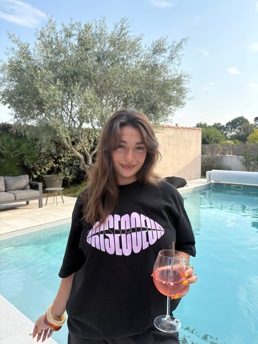 TEE KISS PINK