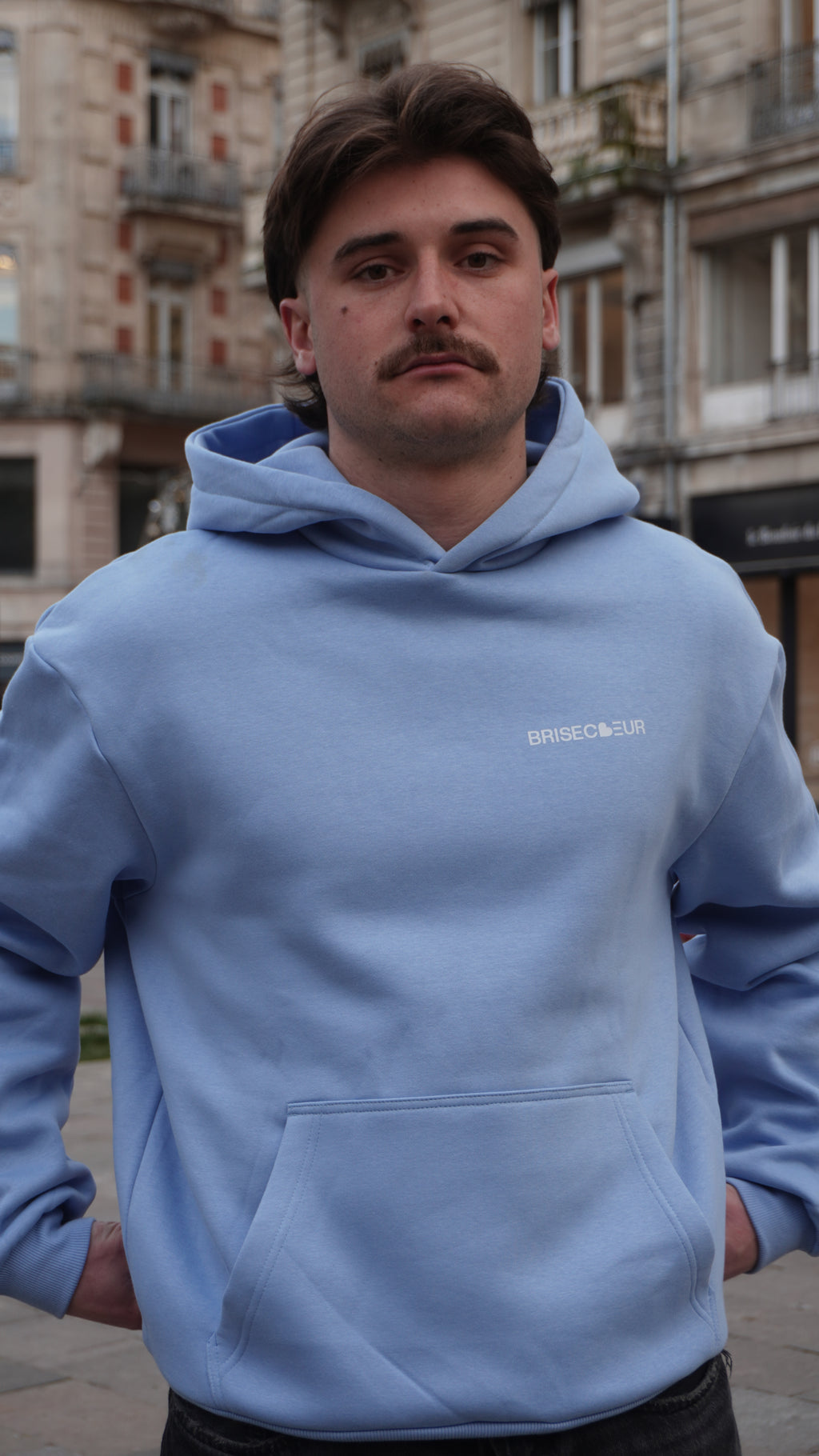 HOODIE BABE BLUE