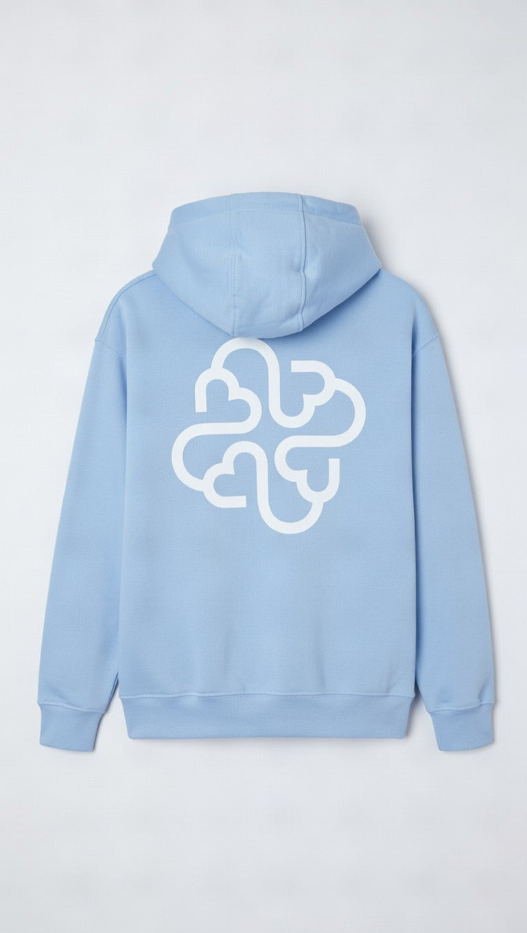 HOODIE BABE BLUE